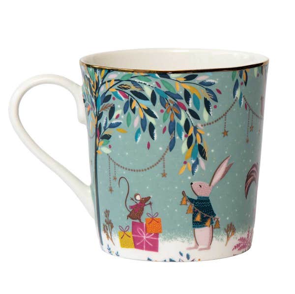 Royal Worcester Woodland Tales Mug Merry Band