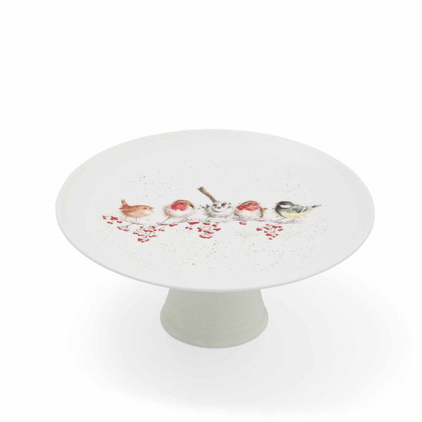 royal worcester Wrendale Designs Birds Cake Stand