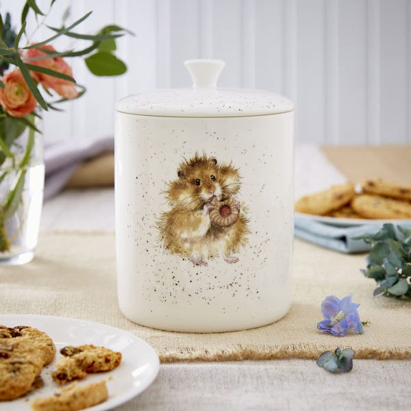 Royal Worcester Wrendale Designs Biscuit Barrel