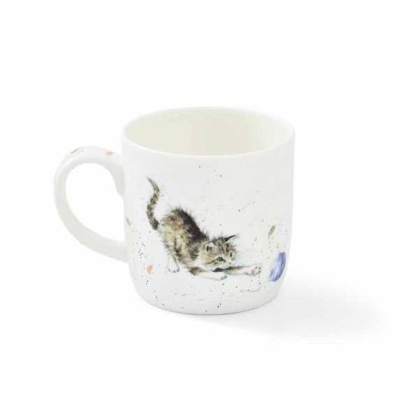 Royal Worcester Wrendale Designs Cat & Mouse Mug