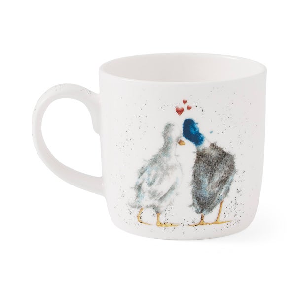 Royal Worcester Wrendale Designs Duck Love Mug