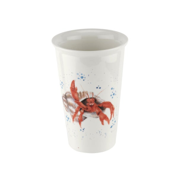 Royal Worcester Royal Worcester Wrendale Designs Hermit Crab Travel Mug