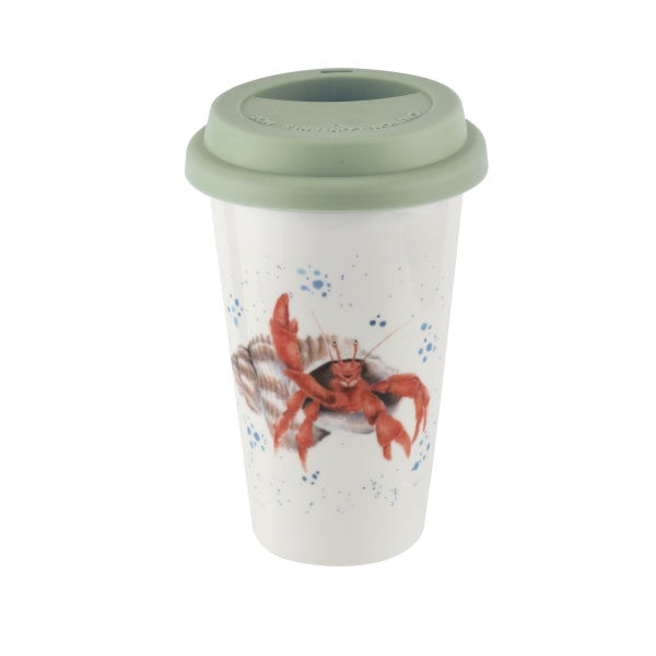 Royal Worcester Royal Worcester Wrendale Designs Hermit Crab Travel Mug