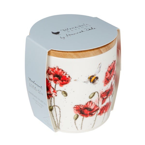 Royal Worcester Wrendale Designs Meadow Candle Jar