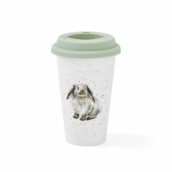 royal worcester Wrendale Designs Rabbit Travel Mug