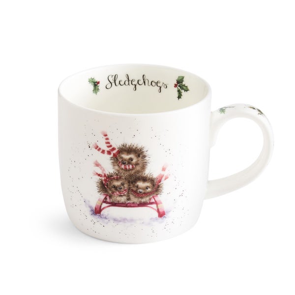 royal worcester Wrendale Designs Sledgehogs Mug