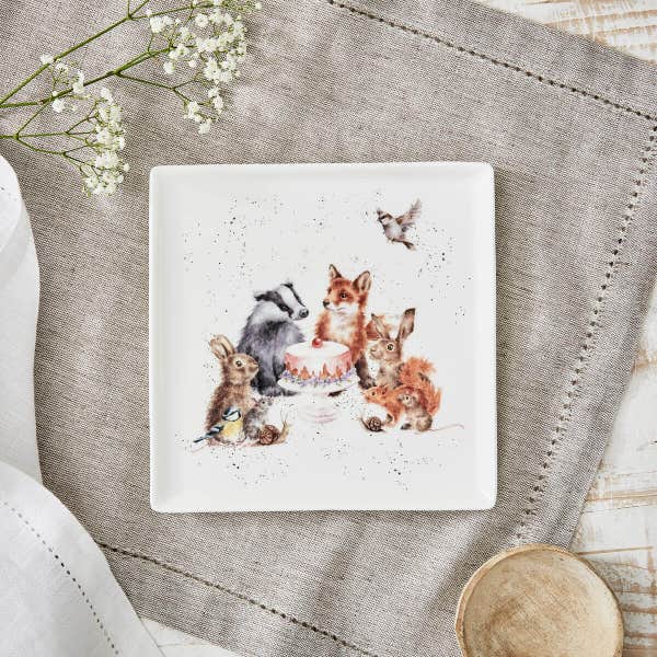 Royal Worcester Wrendale Designs Square Plate