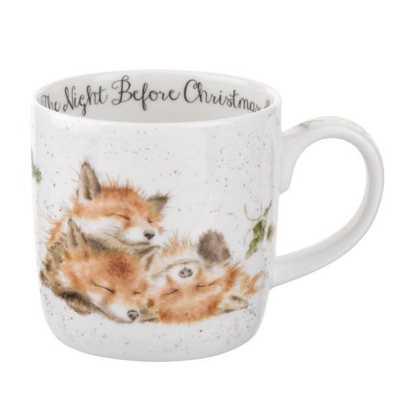 royal worcester Royal Worcester Wrendale Designs The Night Before Christmas Mug