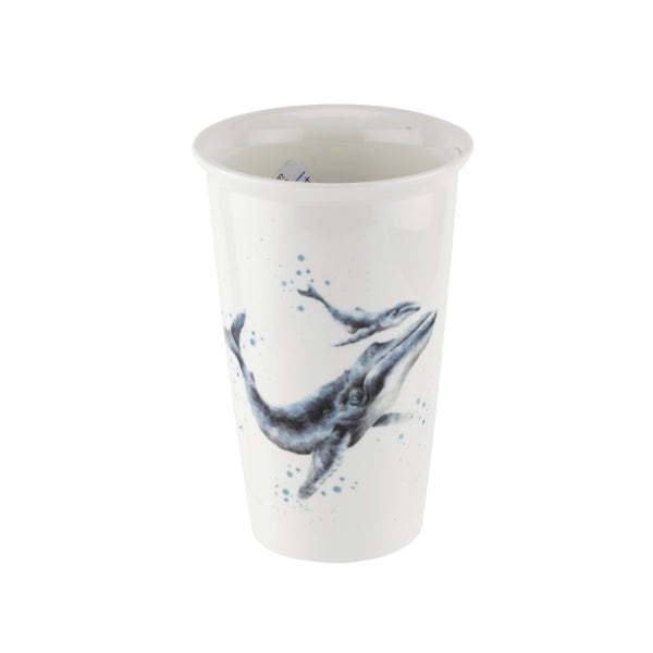 Royal Worcester Royal Worcester Wrendale Designs Whale Travel Mug