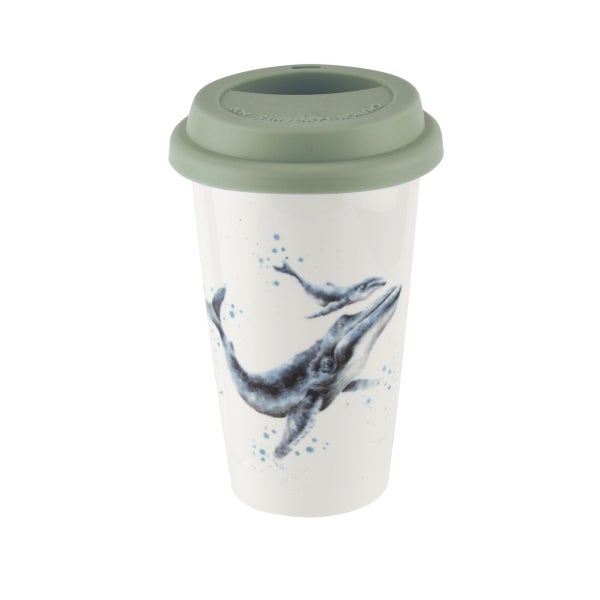 Royal Worcester Royal Worcester Wrendale Designs Whale Travel Mug