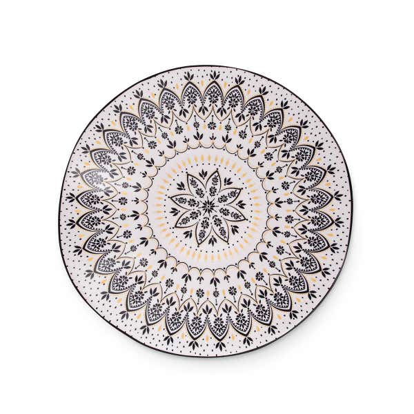 royal worcester Sara Miller Artisanne Noir Medium Serving Bowl