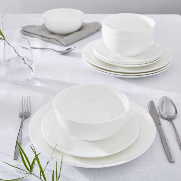 Royal Worcester Serendipity Coupe 12 Piece Dinner Set