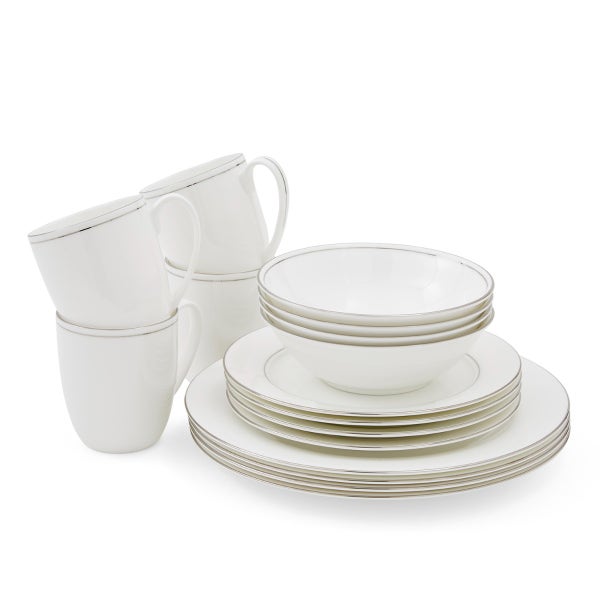 Royal Worcester Serendipity Platinum Duo 16 Piece Set