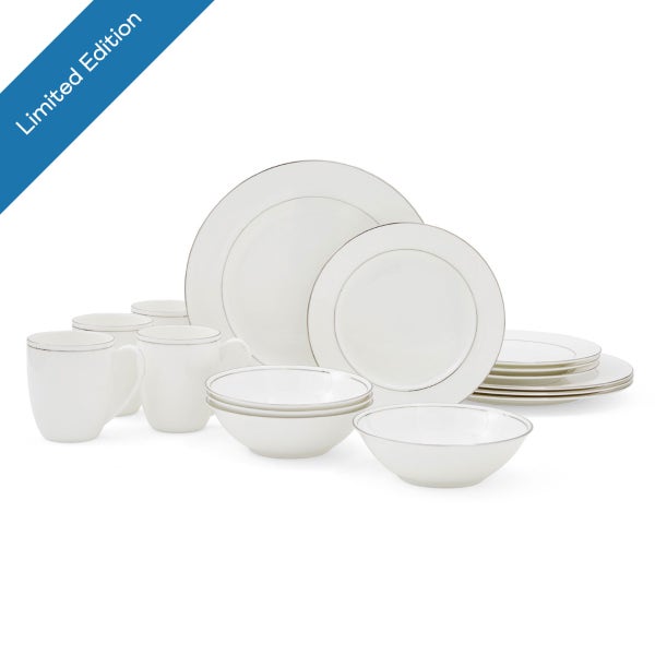 royal worcester Serendipity Platinum Duo 16 Piece Set