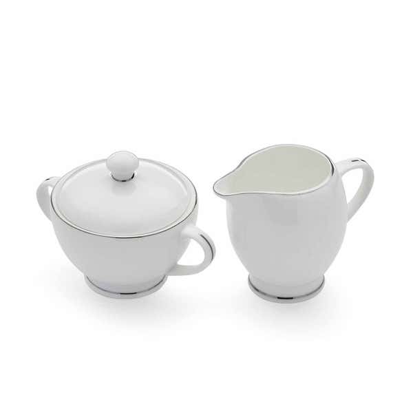 royal worcester Serendipity Platinum Sugar & Cream Set