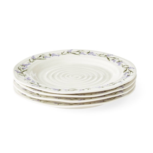 royal worcester Sophie Conran Lavandula Set of 4 Dinner Plates