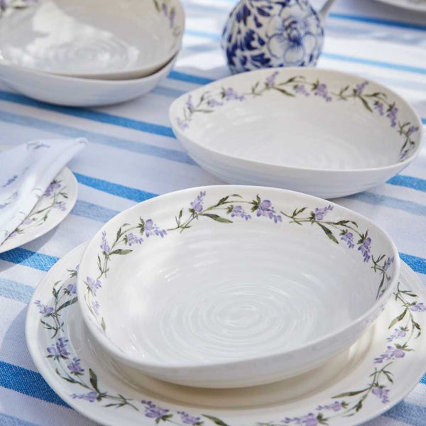 Royal Worcester Sophie Conran Lavandula Set Of 4 Pasta Bowls