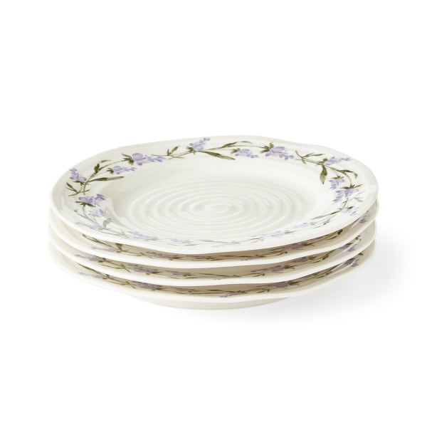 royal worcester Sophie Conran Lavandula Set of 4 Side Plates
