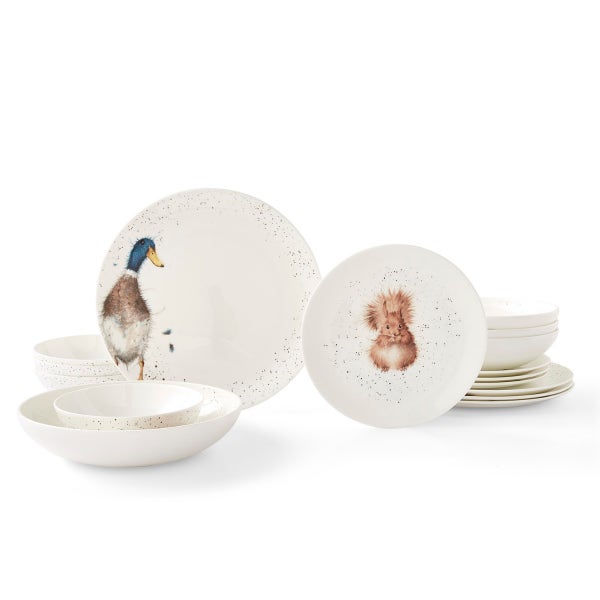 royal worcester Wrendale Designs 16-Piece Tableware Set