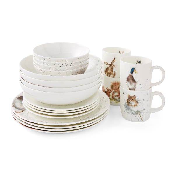 Royal Worcester Wrendale Designs 20-Piece Tableware Set