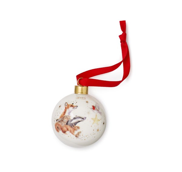 royal worcester Wrendale Designs Annual Star of Wonder Bauble