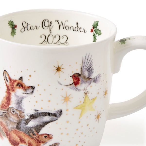 Royal Worcester Wrendale Designs Annual Star Of Wonder Mug