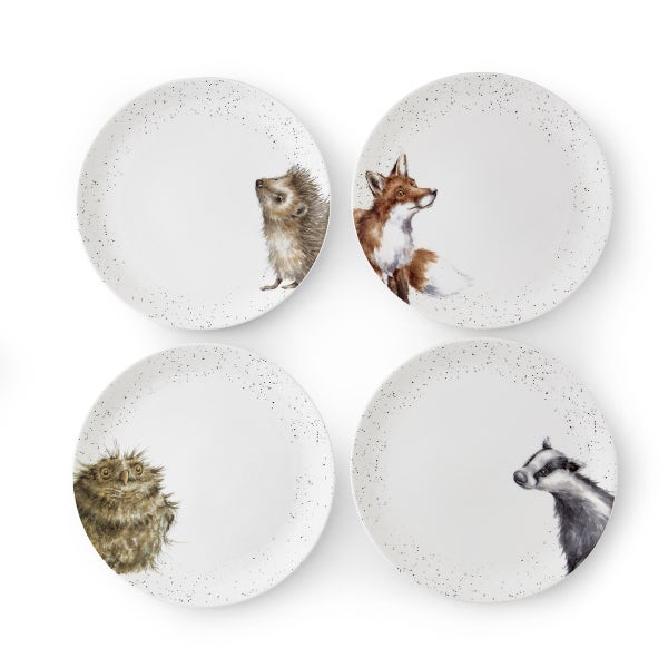 royal worcester Wrendale Designs Assorted Coupe Plates 26cm