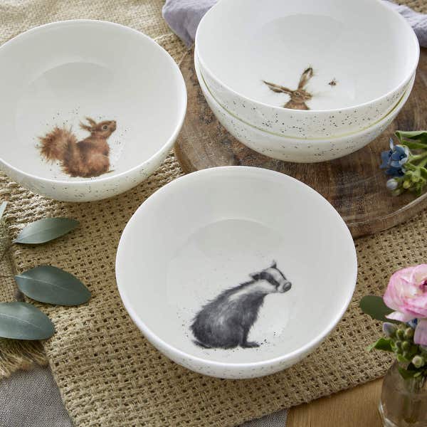 Royal Worcester Wrendale Designs Assorted Deep Bowls