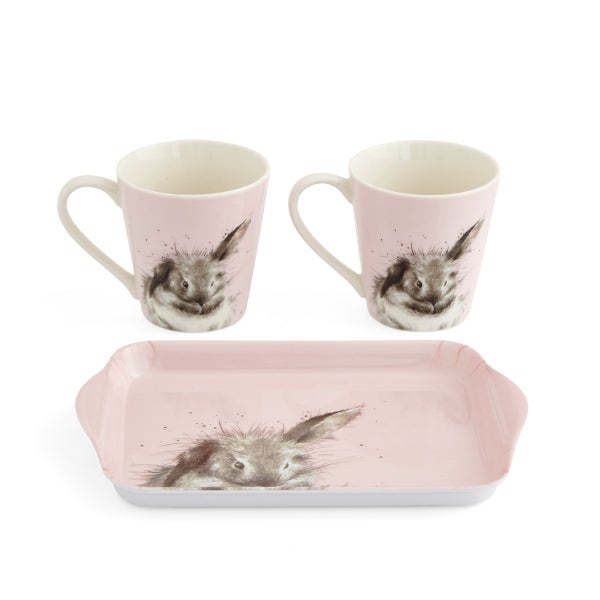 Royal Worcester Wrendale Designs Bathtime Mug & Tray Set