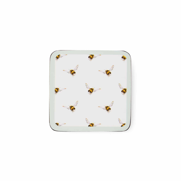 Royal Worcester Wrendale Designs Bee Set Of 6 Coasters