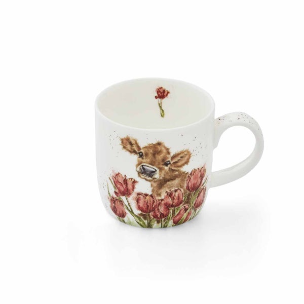 Royal Worcester Wrendale Designs Bessie The Cow Mug