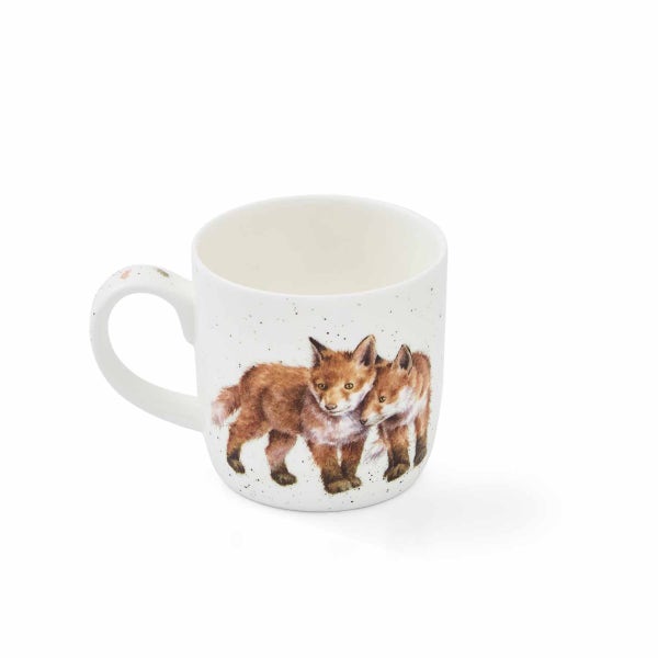 Royal Worcester Wrendale Designs Born To Be Wild Fox Mug