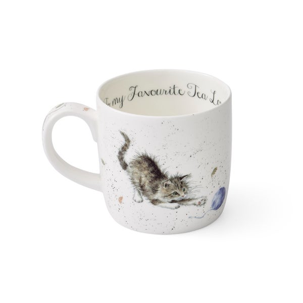 royal worcester Wrendale Designs Cat and Mouse Personalised Mug