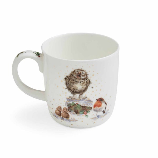 Royal Worcester Wrendale Designs Christmas Carol Mug