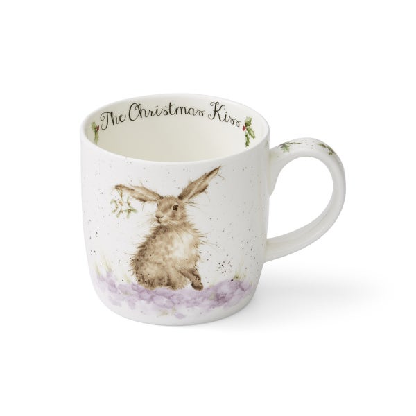 Royal Worcester Wrendale Designs Christmas Set Of 4 Mugs