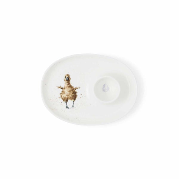 Royal Worcester Wrendale Designs Duckling Egg Saucer