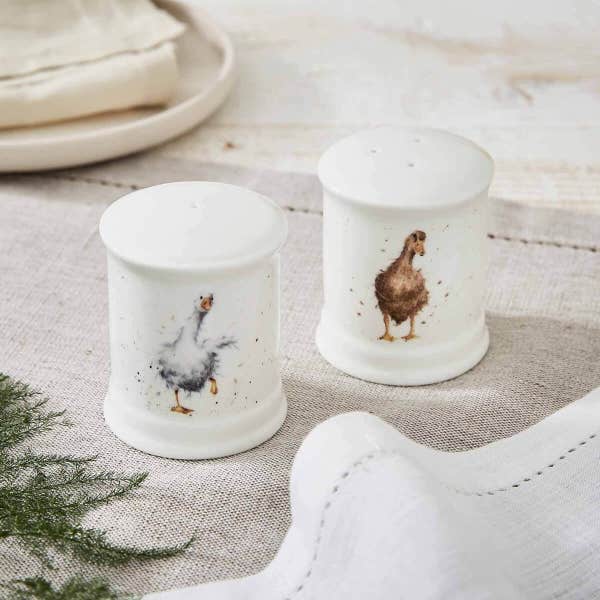 royal worcester Wrendale Designs Ducks Salt & Pepper Pots