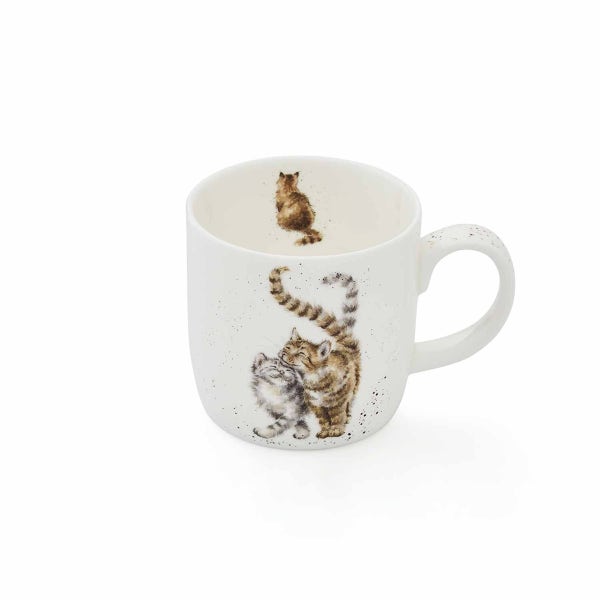 royal worcester Wrendale Designs Feline Good Cat Mug