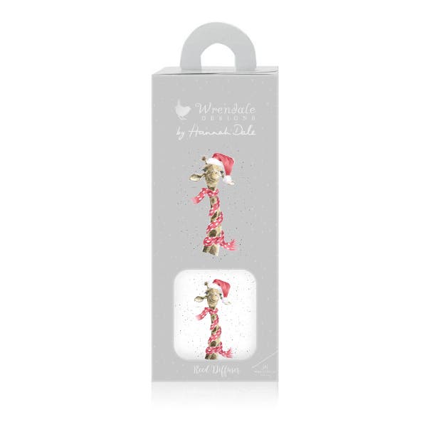 Royal Worcester Wrendale Designs Festive Giraffe Reed Diffuser