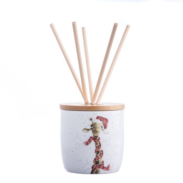 royal worcester Wrendale Designs Festive Giraffe Reed Diffuser