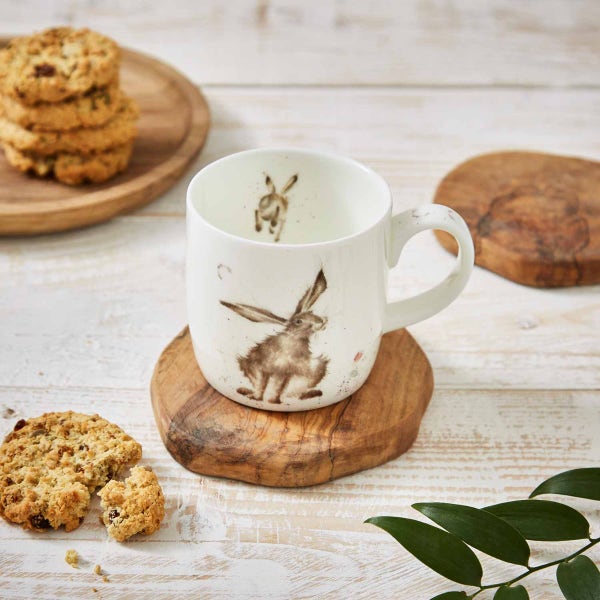 Royal Worcester Wrendale Designs Good Hare Day Personalised Mug