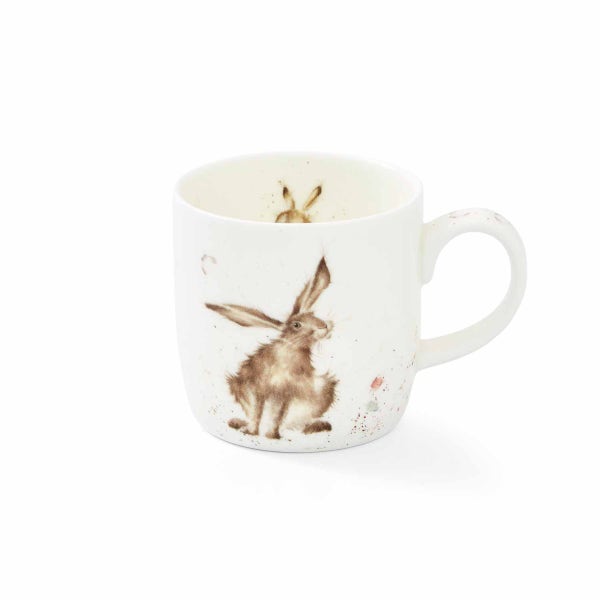 Royal Worcester Wrendale Designs Good Hare Day Personalised Mug
