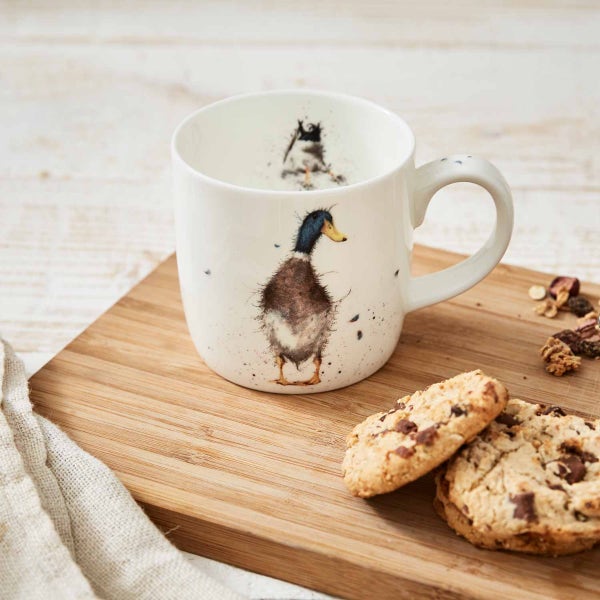 Royal Worcester Wrendale Designs Guard Duck Personalised Mug