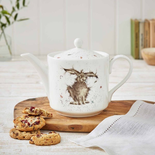 Royal Worcester Wrendale Designs Hare 2 Pint Teapot
