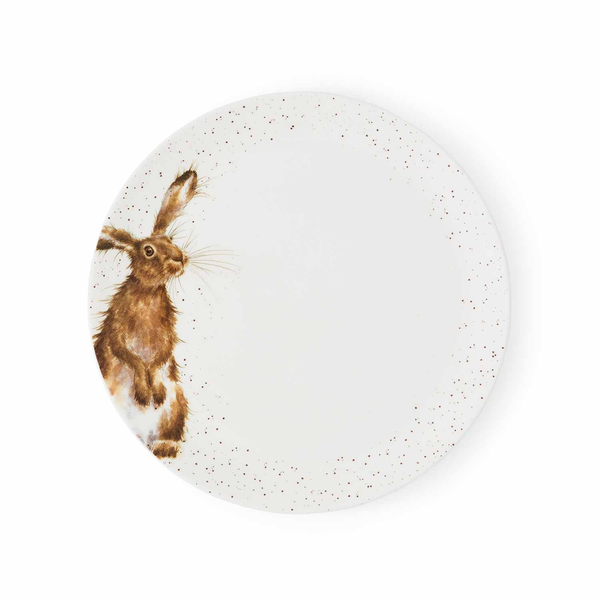 Royal Worcester Wrendale Designs Hare 4 Coupe Dinner Plates