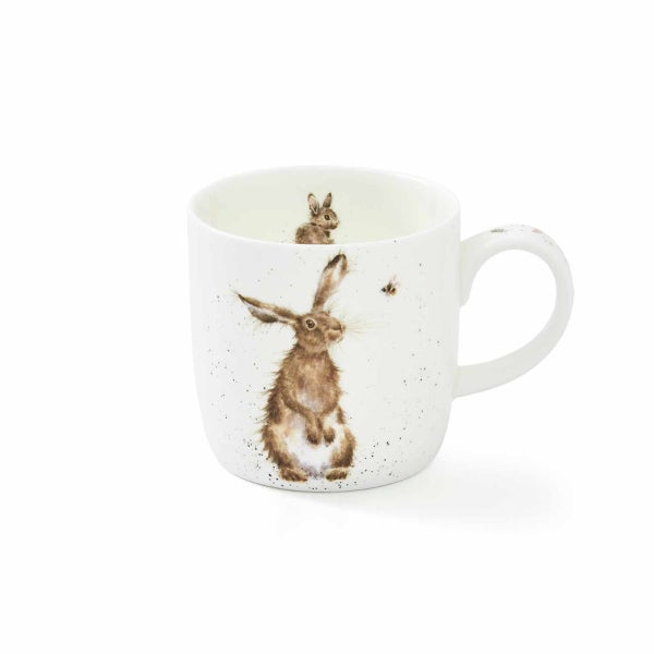 Royal Worcester Wrendale Designs Hare And The Bee Personalised Mug