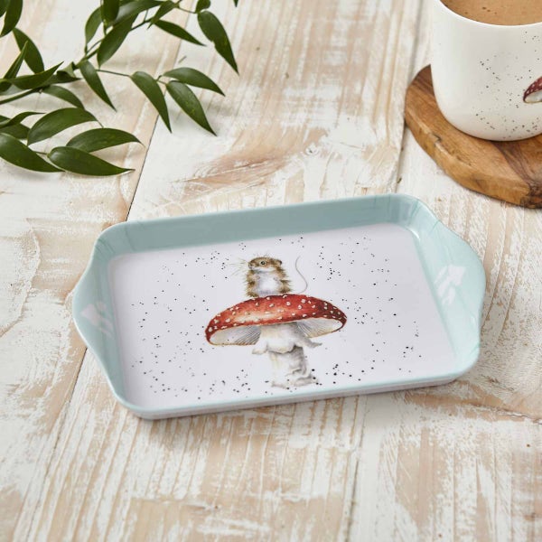 Royal Worcester Wrendale Designs He's A Fun-gi Melamine Tray