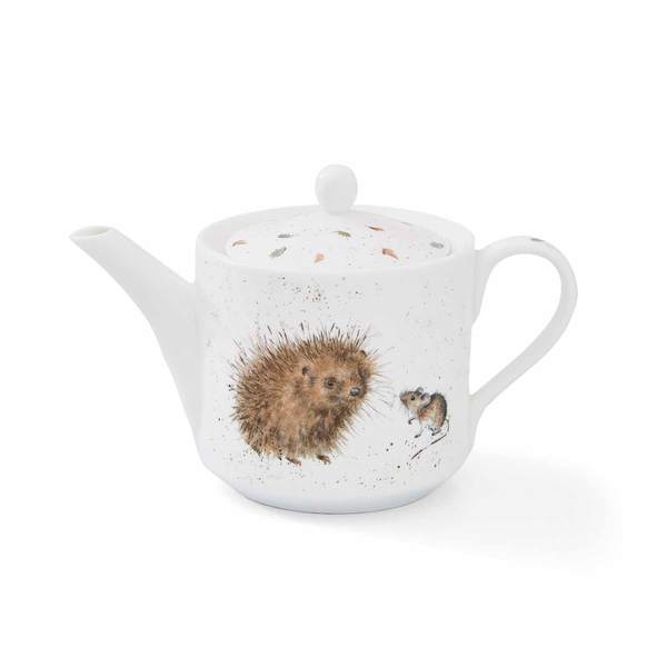 royal worcester Wrendale Designs Hedgehog & Mice Teapot