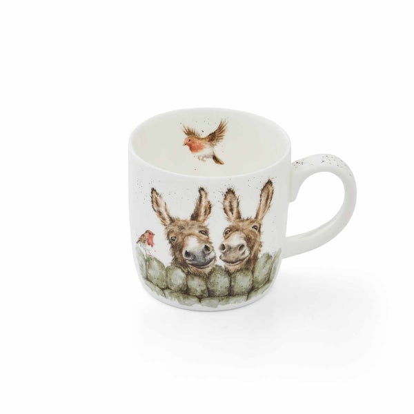 Royal Worcester Wrendale Designs Hee-Haw Donkey Mug