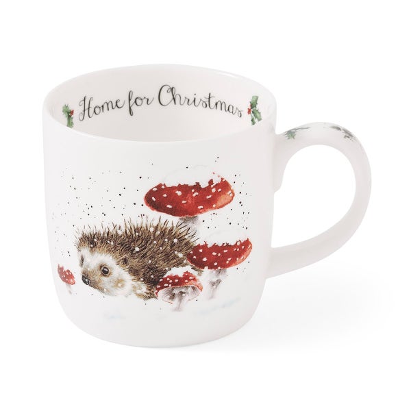 royal worcester Wrendale Designs Home for Christmas Mug